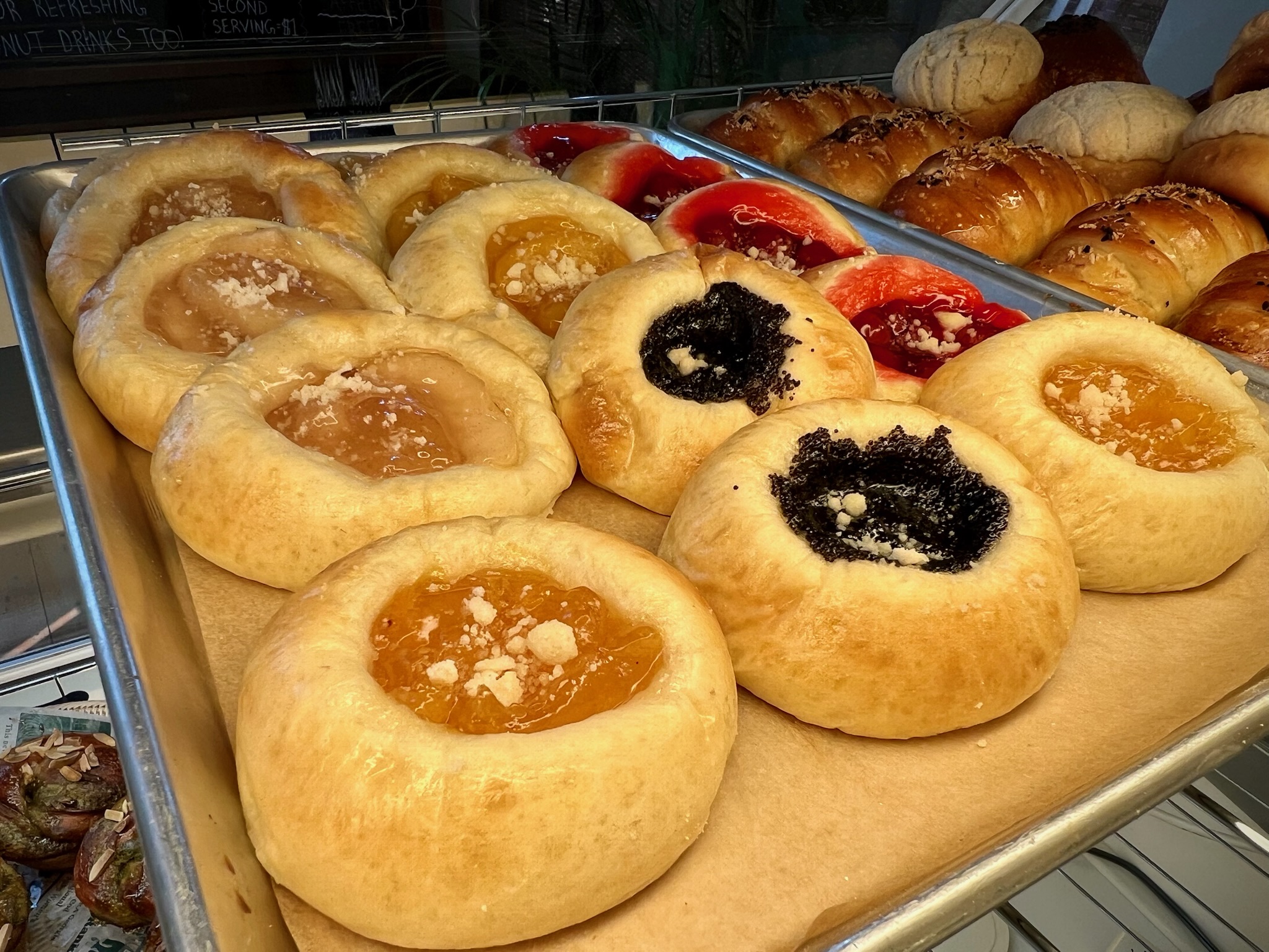 Traditional Czech kolaches, just like grandmother used to make