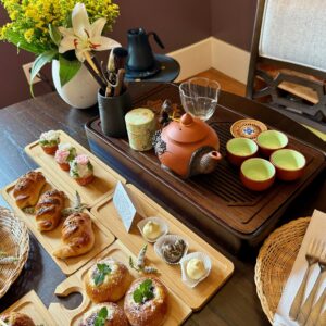 Asian tea service